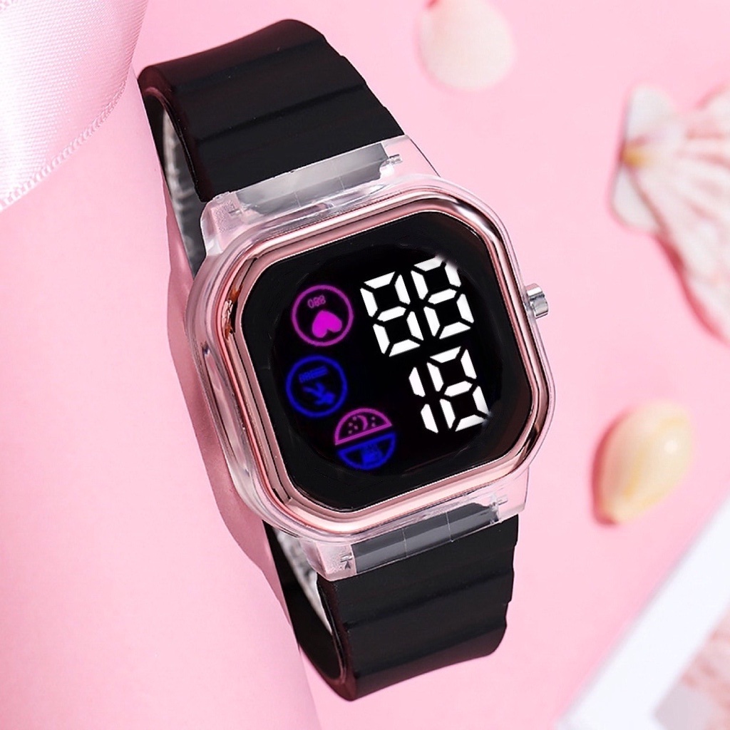 [✅COD] Jam Tangan Digital Led Watch Fashion Wanita Pria Cewek Cowok Anti Murah Couple Original M144