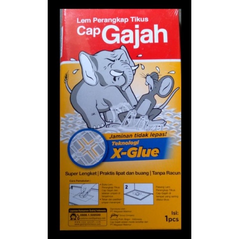 

Lem Tikus Cap Gajah/Lem Perangkap tikus cap gajah