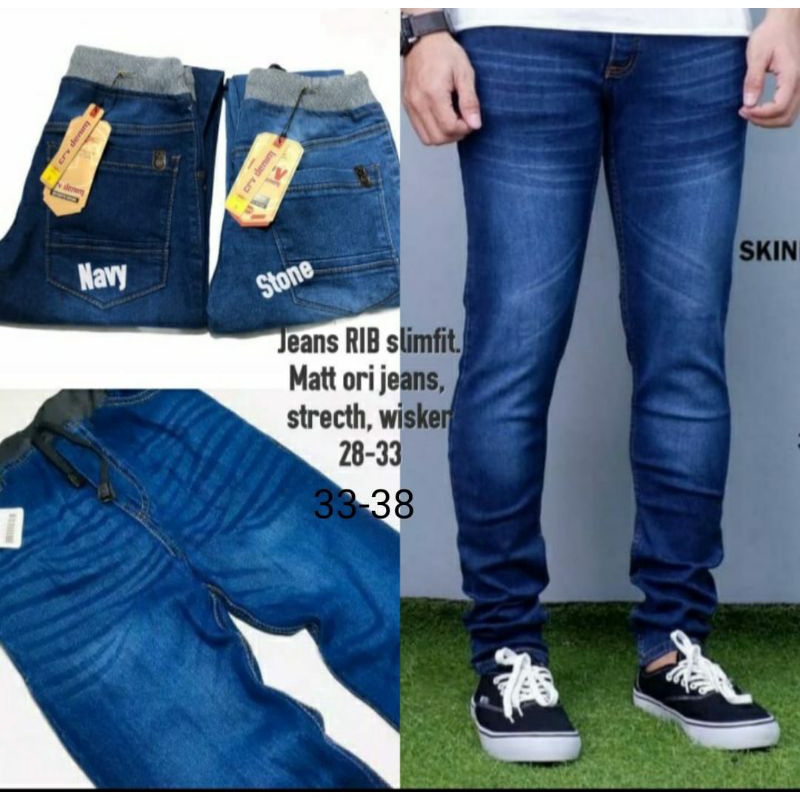 Rib jeans feil denim /crv