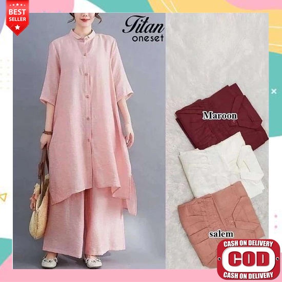 Gamis Ceruty Babydoll Wanita Murah / Fashion Muslim Cantik / Casual Dress Kekinian / Gamis Polos Mix