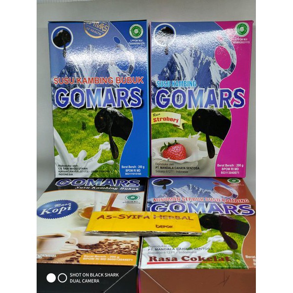 

Susu kambing gomars Promo