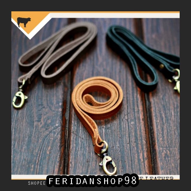 

BT708 GENUINE LEATHER TALI BEST ID CARD LANYARD NAME TAG GANTUNGAN TALI ID CARD BY FERIDANSHOP98