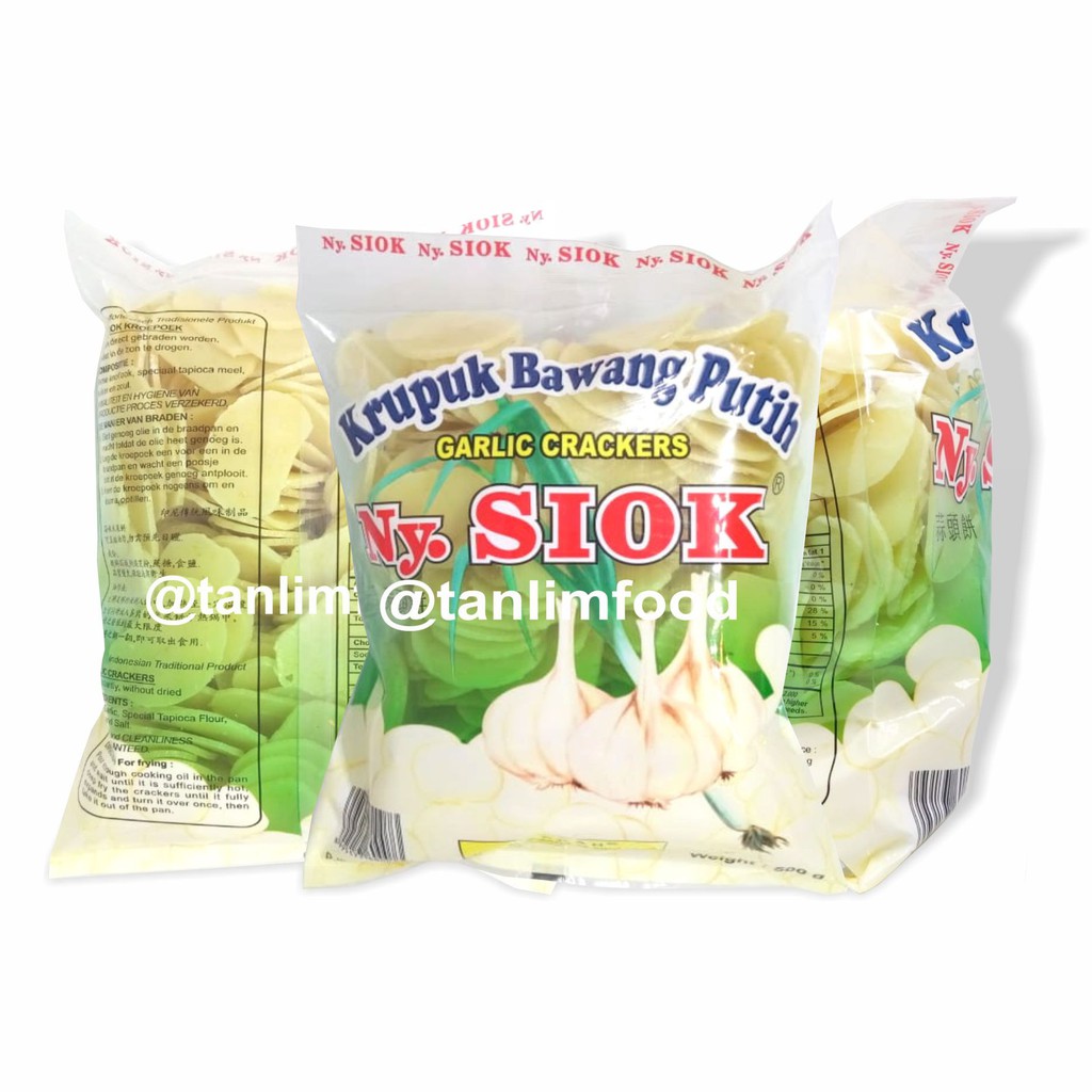 KRUPUK KERUPUK BAWANG NY SIOK - 500gr