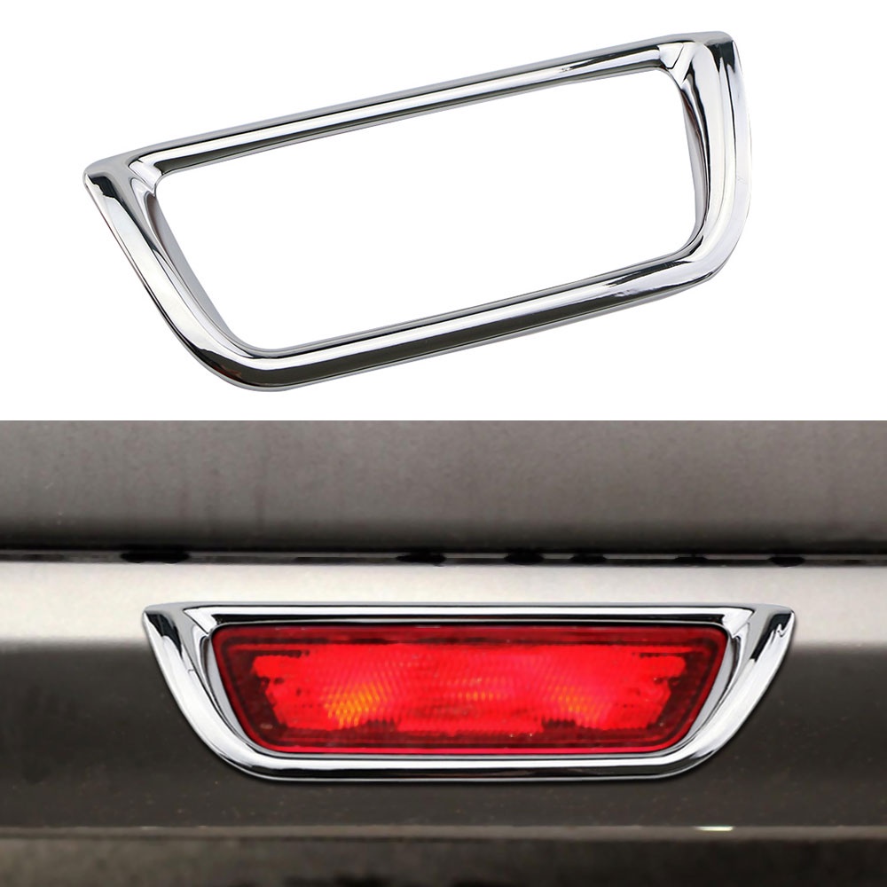 1pc ABS Chrome Back Tail Belakang Lampu Rem Lamp Cover Trim Stiker Untuk Nissan Qashqai 2016 2017 2018 Aksesoris