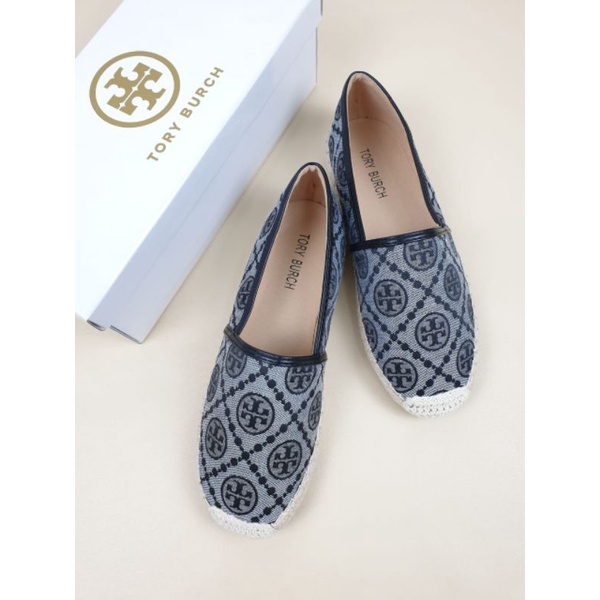 Sepatu TORY BURCH YC-319-1932 T Monogram Espadrille