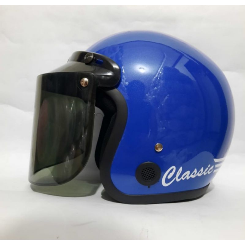 HELM BOGO POLOS / HELM BOGO CLASIC / HELM BOGO DEWASA / HELM BOGO FULL LEHER