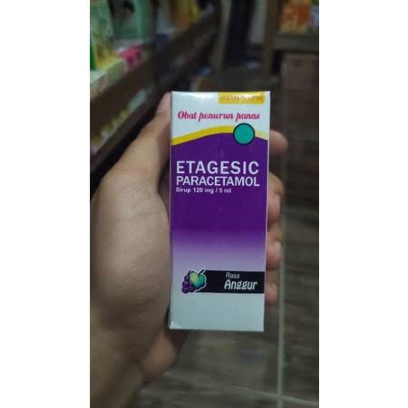 

ETAGESIC SIRUP PARACETAMOL / OBAT PANAS ANAK