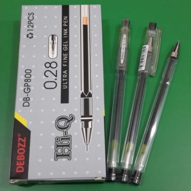 

PULPEN GEL DEBOZZ GP800 HI-TECH HITAM
