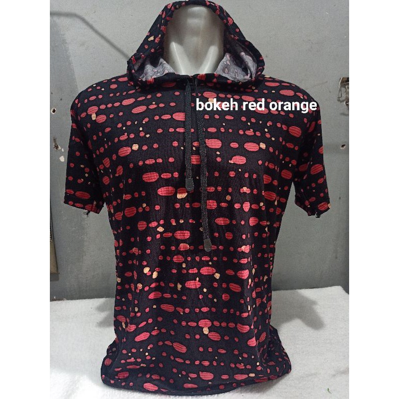 kaos hoodie bokeh size S-5XL