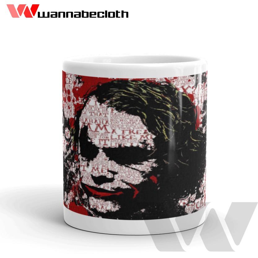Mug Joker Mug Custom Gelas Custom Mug Unik Souvenir Mug Print Cetak Mug Joker Desain 16
