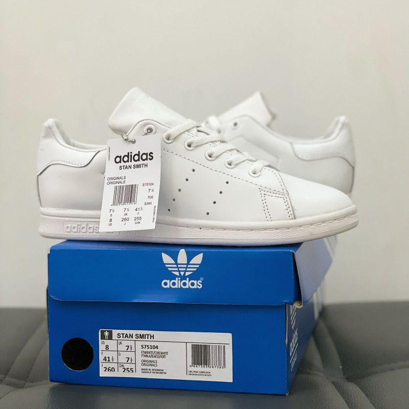 Adidas Stan Smith &quot;All White&quot; ORIGINAL BNIB