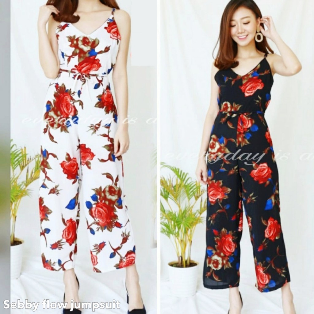 Sebby flow jumpsuit -Thejanclothes