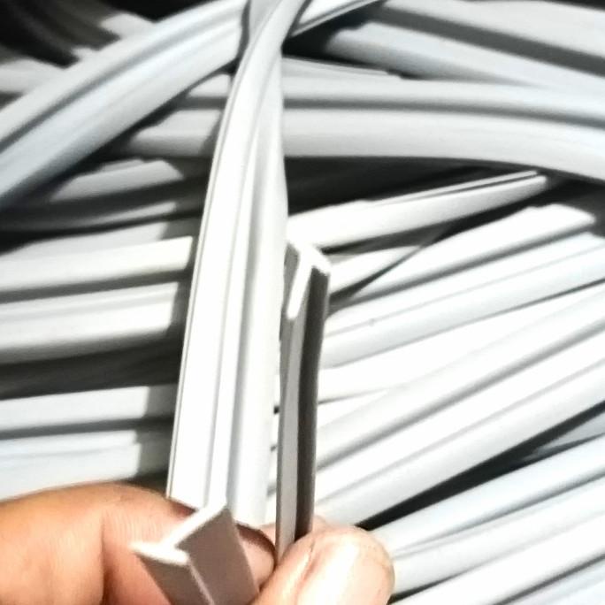 =====] Karet Lis Bodikit mobil universal warna abu ecer