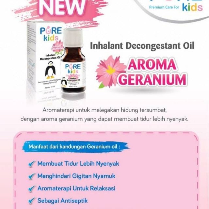 Pure Kids Inhalant Decongestant Oil