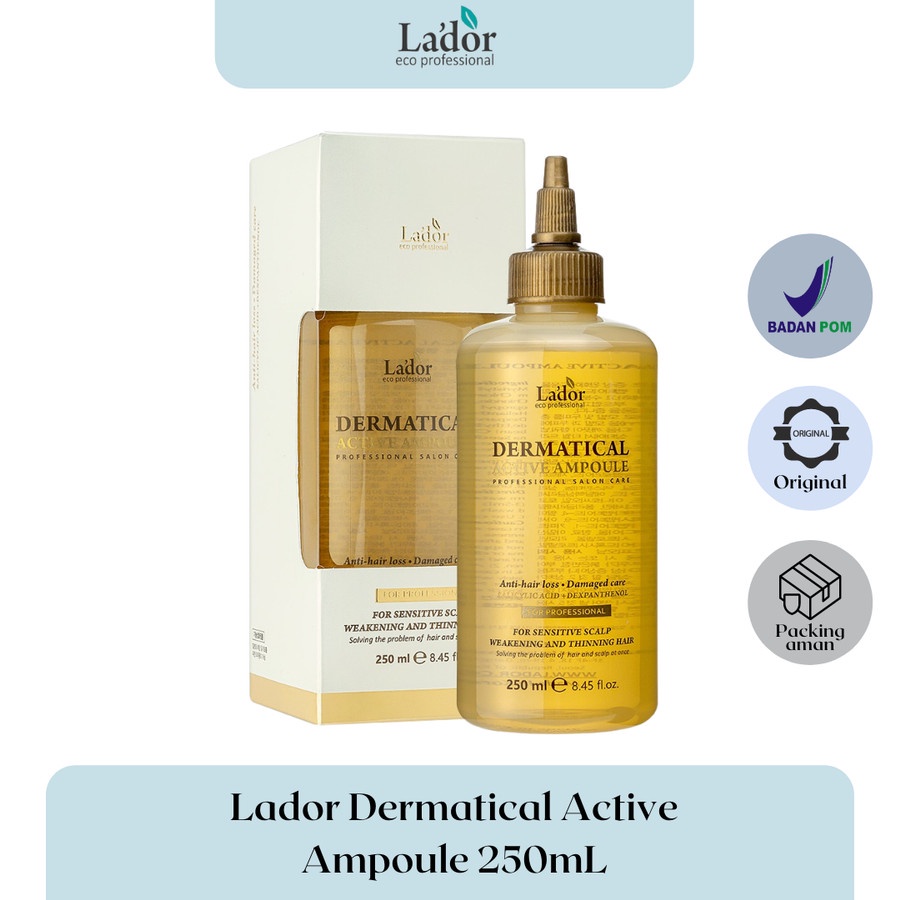 Lador Dermatical Active Ampoule 250mL / Ampul Pereda Kerontokan