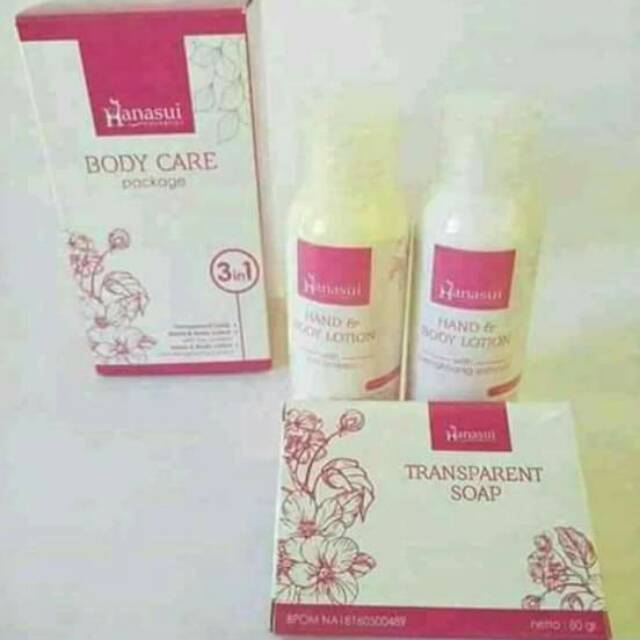 Paket bodycare hanasui