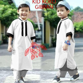 STOK TERBATAS KOKO  GIBRAN SETELAN  BAJU  MUSLIM ANAK LAKI 