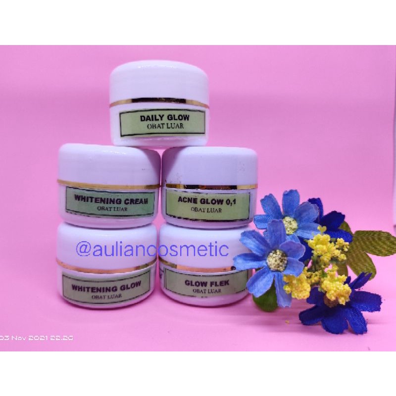 CREAM FARMASI/APOTEKER LABEL HIJAU GLOW FLEK/DAYLI GLOW/WHITENING GLOW