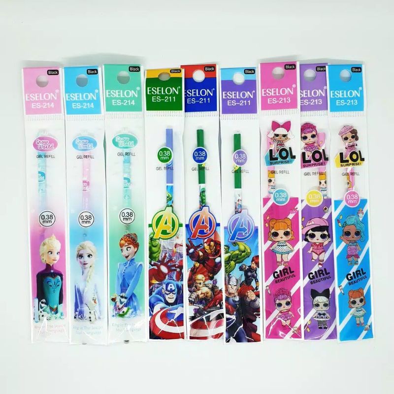 

Bolpoint refill tinta gel / isi tinta gel / Isi bolpoint Gel /Isi pulpen /pulpen gel