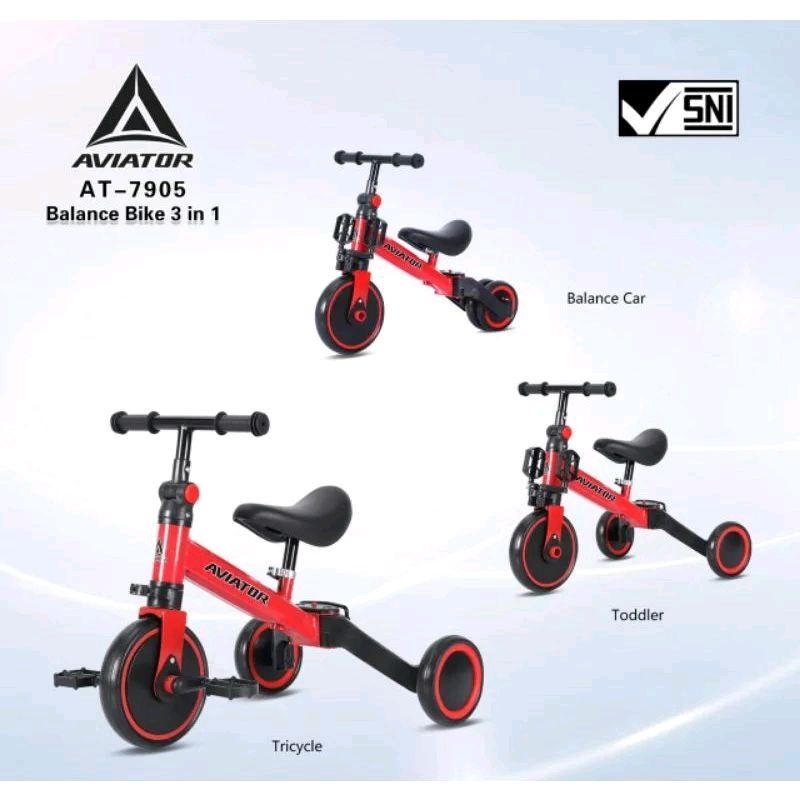 Balance Bike tricycle Aviator