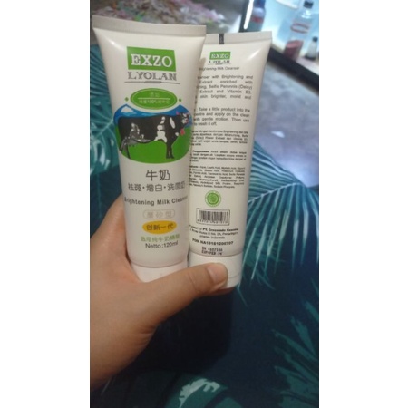 EXZO LYOLANBrightening Milk Cleanser