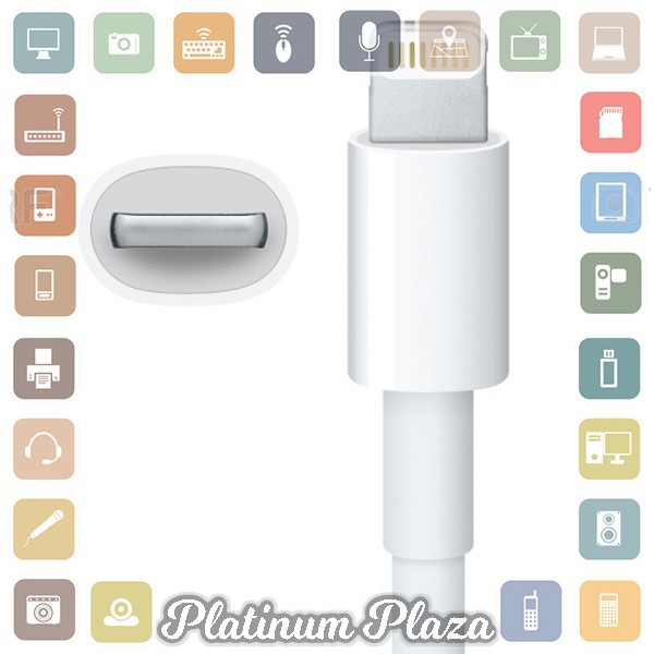 Apple Lightning Super Quality Multiple Strands TPE Material to USB Cable iOS 10 C`7APUB4- White