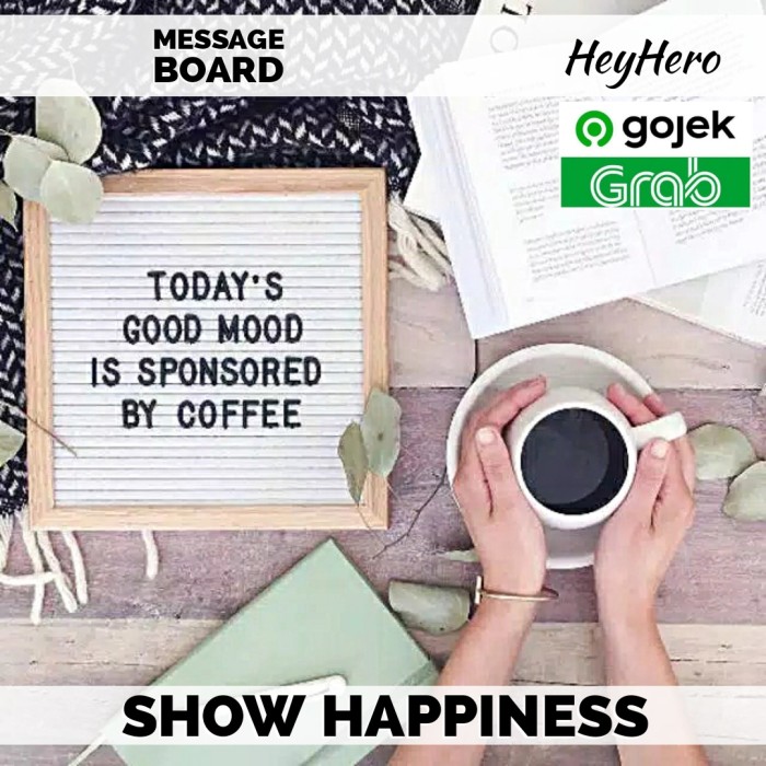 

HEYHERO FELT LETTER BOARD 10' / DIY LETTER BOARD / CHANGEABLE BOARD