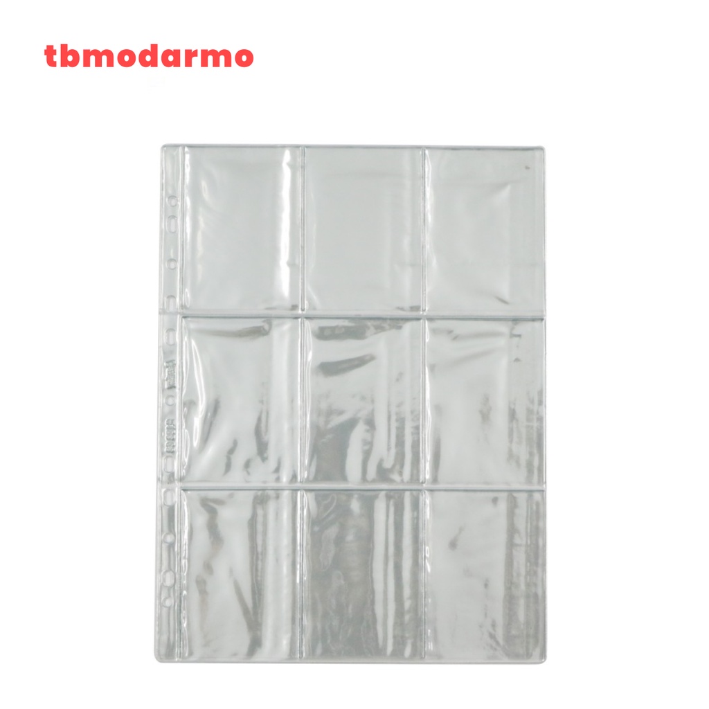 TBMO Bantex Collector Sleeve A4 Photocard 9P Clear 2158 08