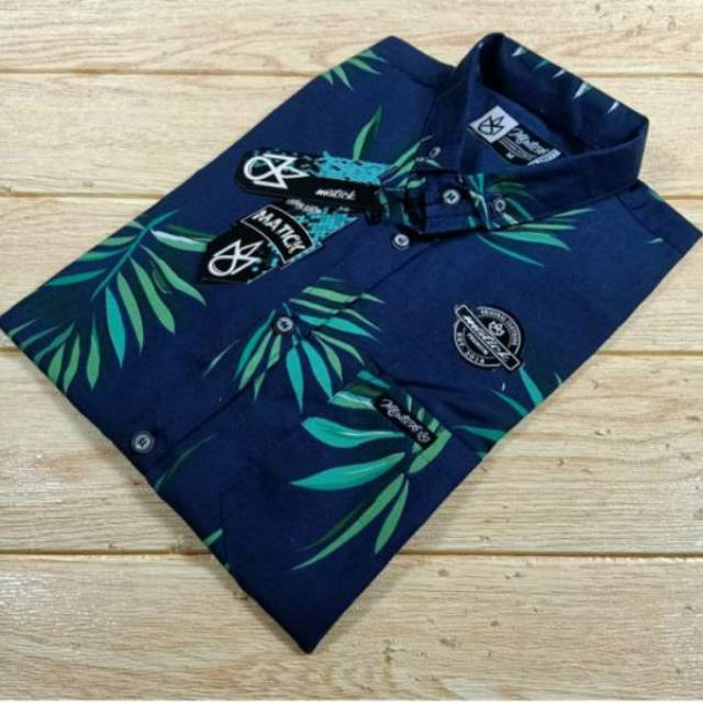 Kemeja motif Matick 2