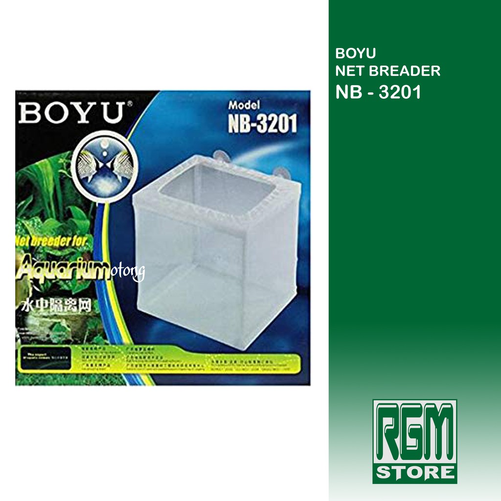 boyu net breeder 3201 jaring pemisah karantina ikan aquarium murah