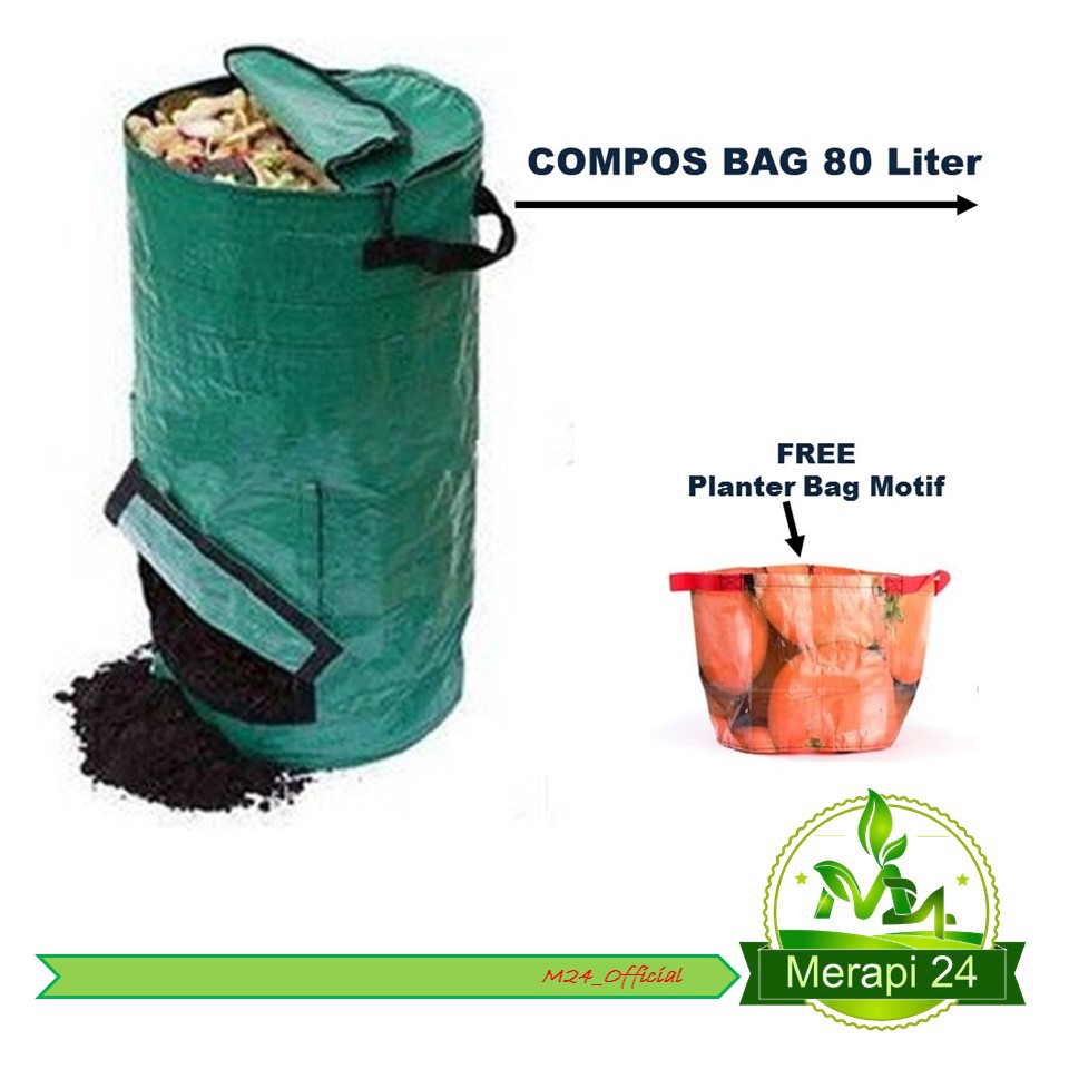 Tas Pengolah Pupuk Kompos - Compost Bag 80Liter