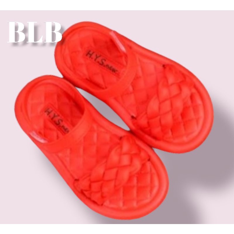 Sendal gunung karet anak terbaru,sandal jelly model kepang tali anak trendy,sendal tali anak anyaman.hys