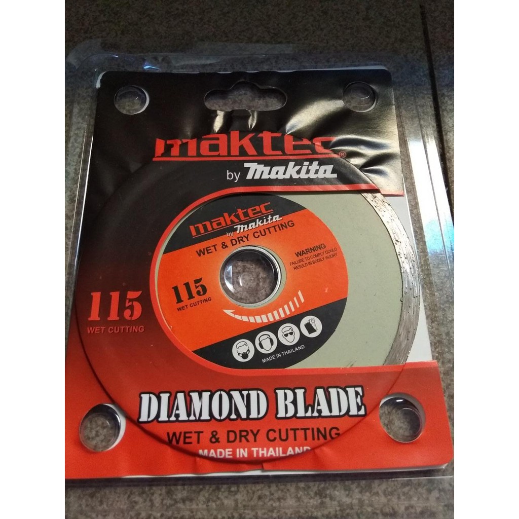 Diamond Wheel 4 In MAKTEC Pisau Potong Keramik  4 Inci