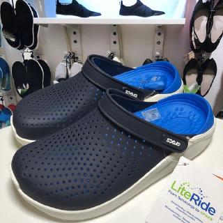 crocs closed shoes