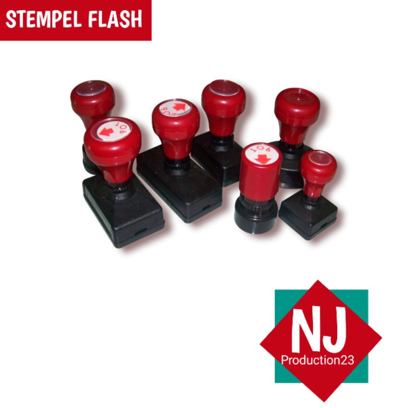 

NJPRODUCTION23 - STEMPEL FLASH OTOMATIS Kilat
