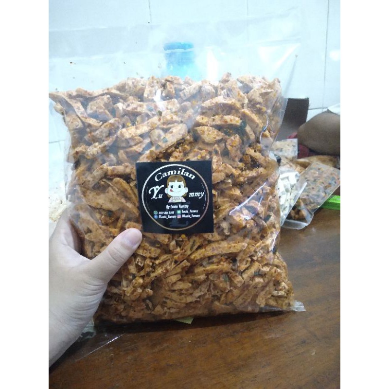 

1KG BASRENG VIRAL [ BUMBU PEDAS/ORI DAUN JERUK ]
