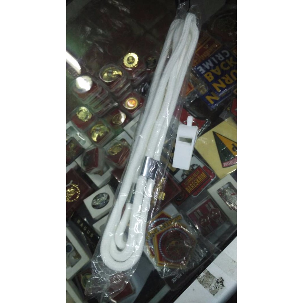 tali kur lantas plus pluit tali kur polisi lalu lintas