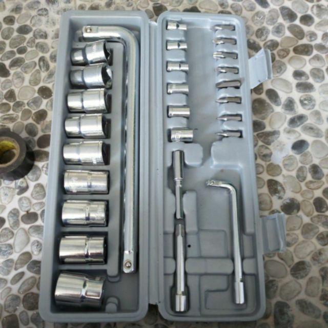 (bayar Ditempat) Original Kunci Shock / Sok Set 27 Pcs Merek Kenmaster [silkyheart]