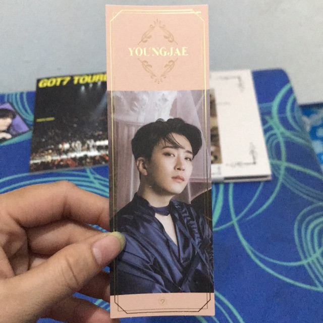 

PC Official Bookmark Youngjae GOT7 DYE