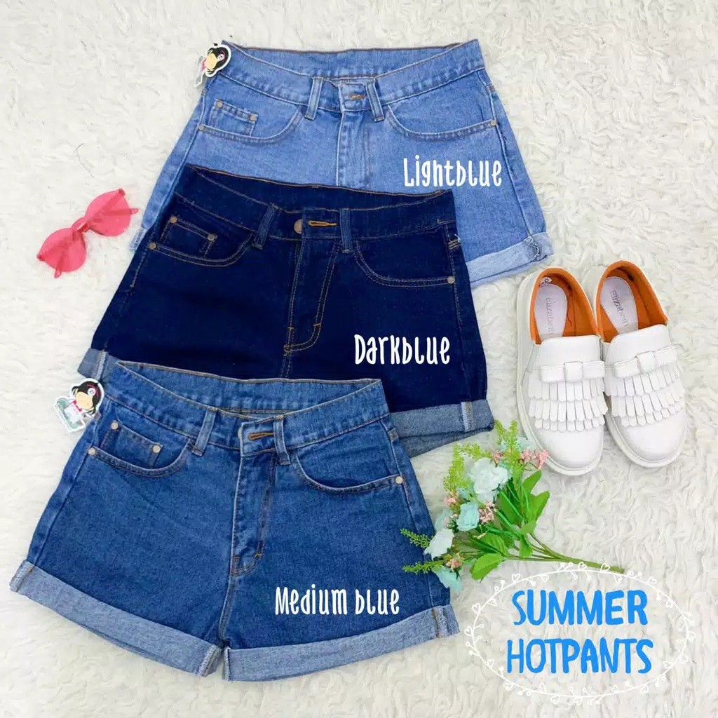 PROMO !!!! CELANA WANITA JEANS HOTPANTS SUMMER//HOTPANT WANITA JEANS