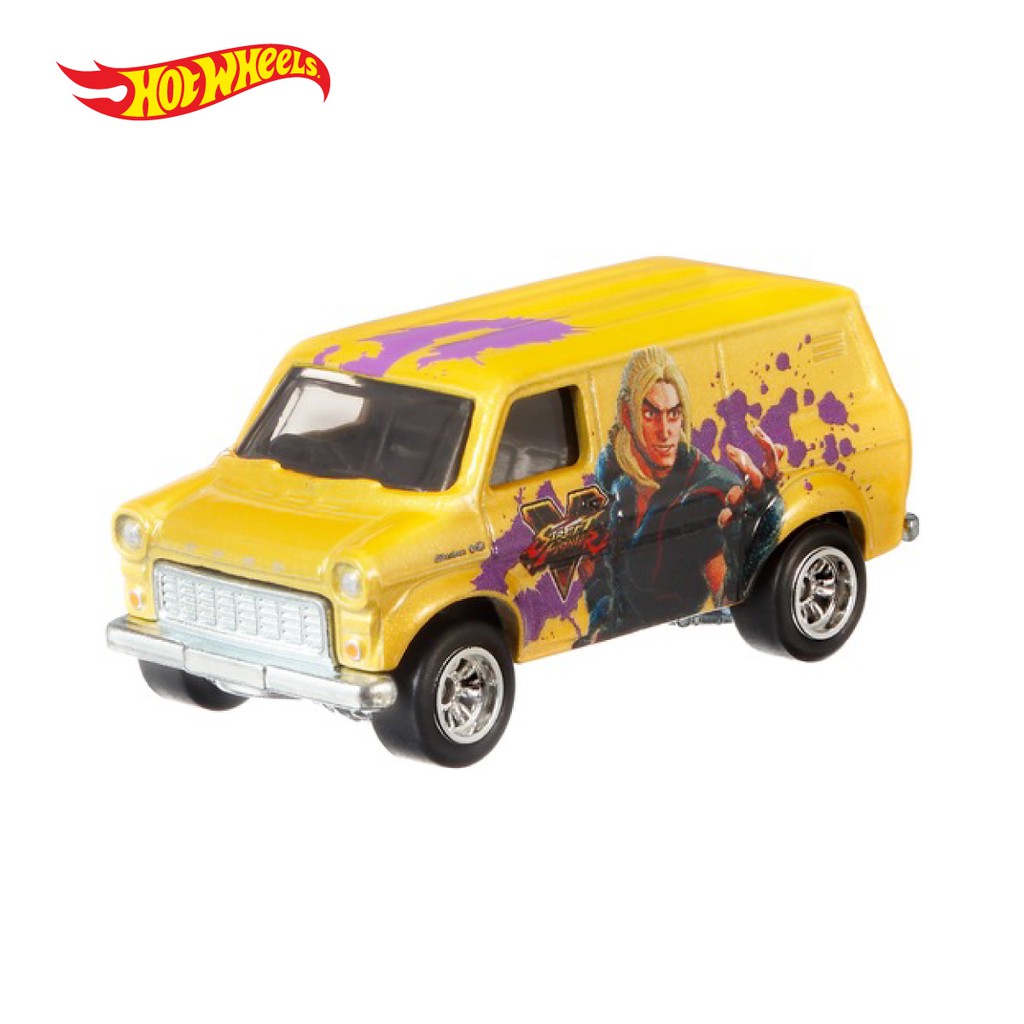 Hot Wheels Ford  Transit Super Van Mainan Mobil  Balap  