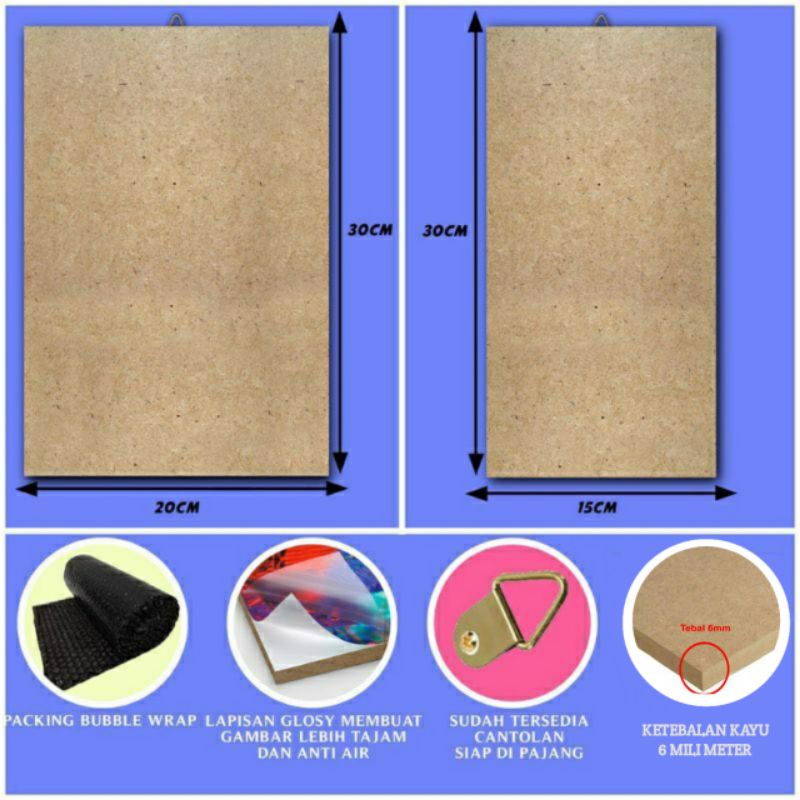 Poster Kayu Hiasan Dinding Quotes Motivasi Inspirasi/Decorasi Kamar Cafe Aesthetic Keren Murah