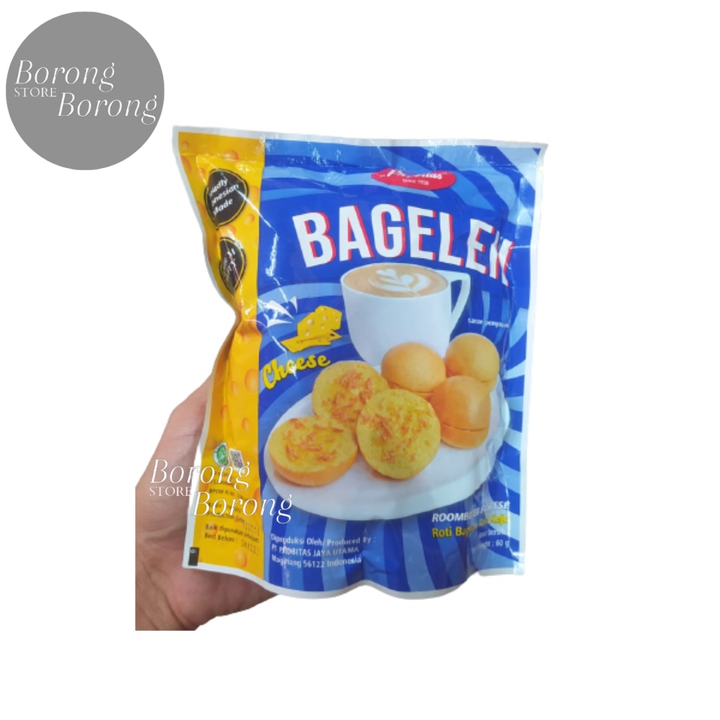 

Probitas Roti Bagelen Rasa Keju (Roomboter & Cheese) 60g