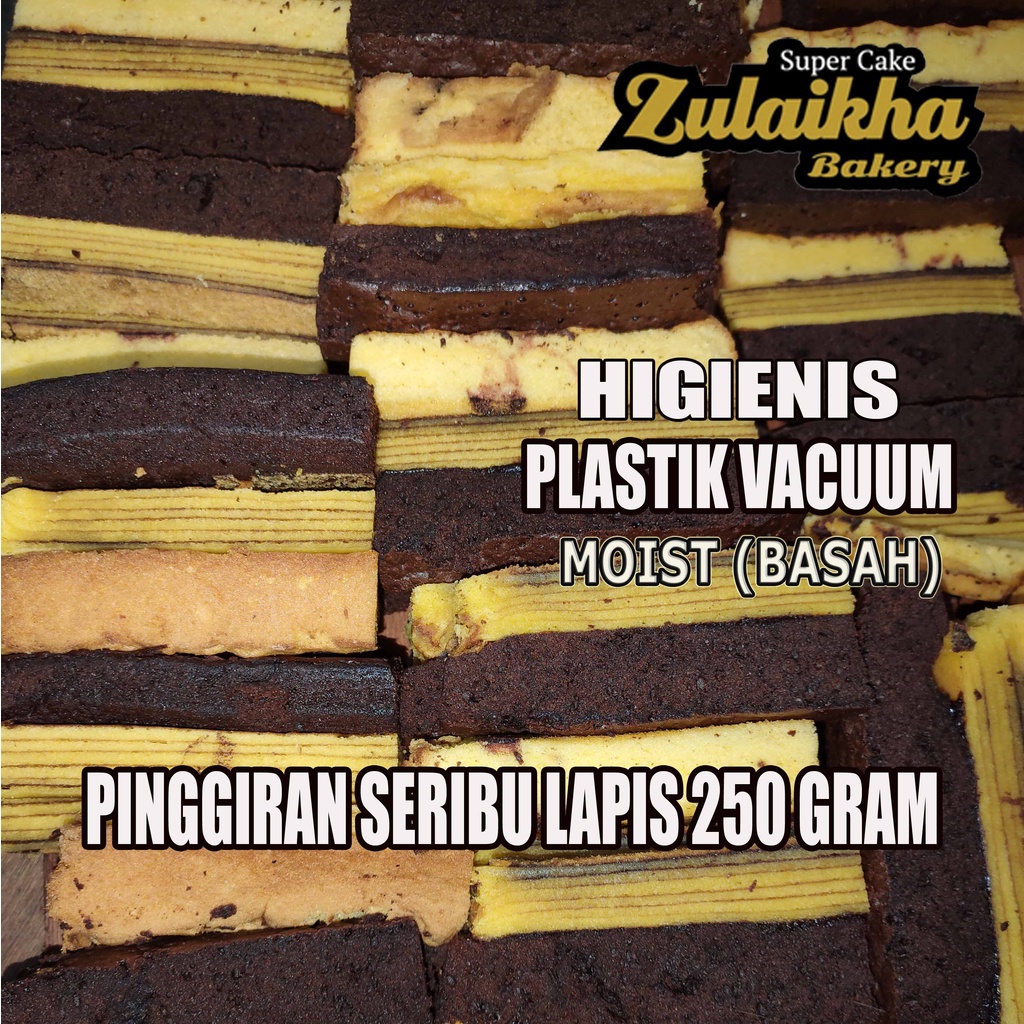 PINGGIRAN KUE SERIBOE LAPIS/SERIBU LAPIS/PINGGIRAN SPIKOE BROWNIES