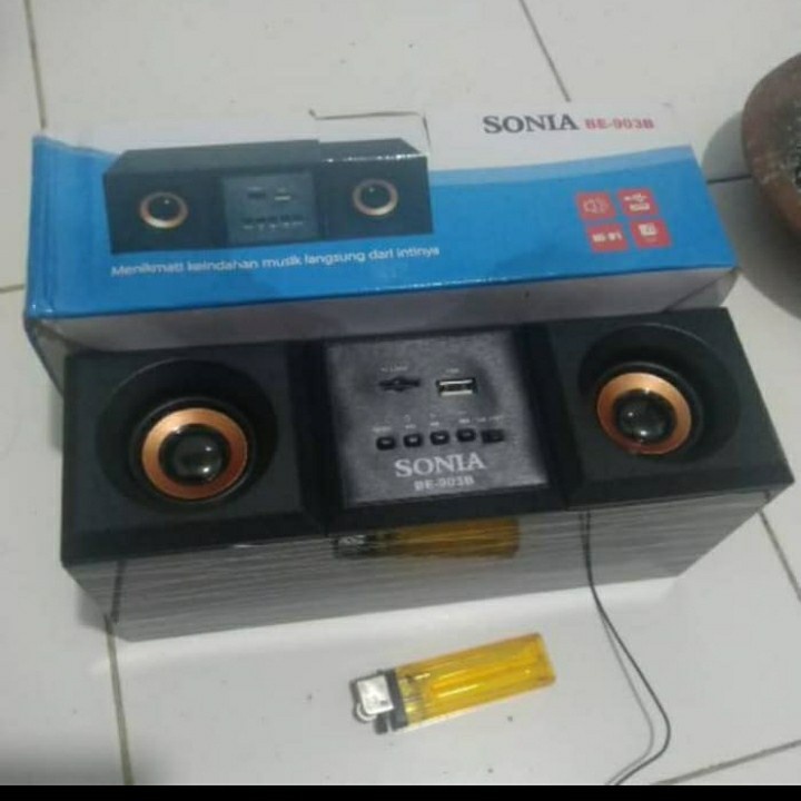 Speaker Sonia BE-903B USB/ speaker komputer,laptop dan hp