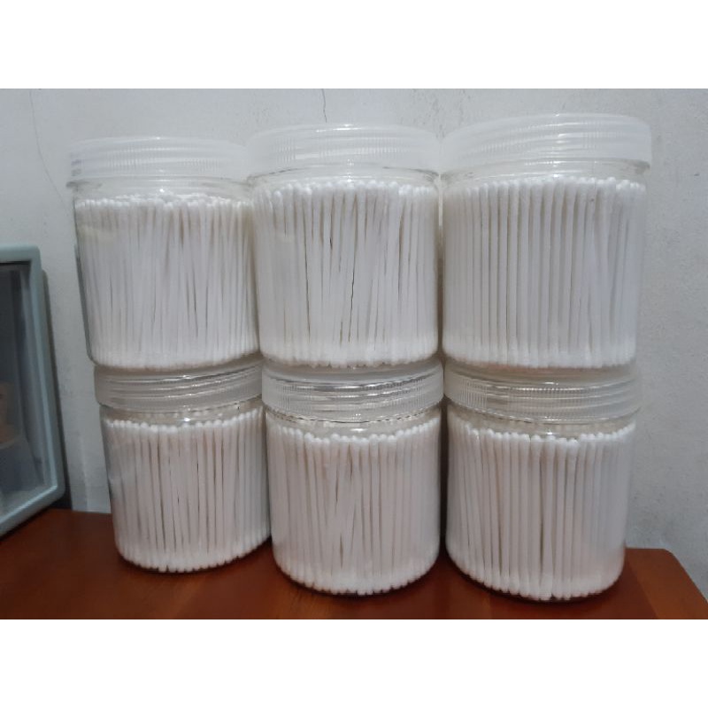 Cotton bud dewasa (isi full) harga per 1 toples