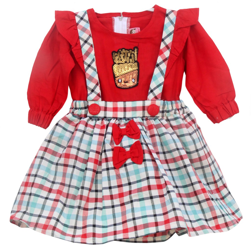 Two Mix Dress Anak Perempuan Baju anak perempuan dress Two Mix Dress Anak Perempuan Baju anak perempuan dress