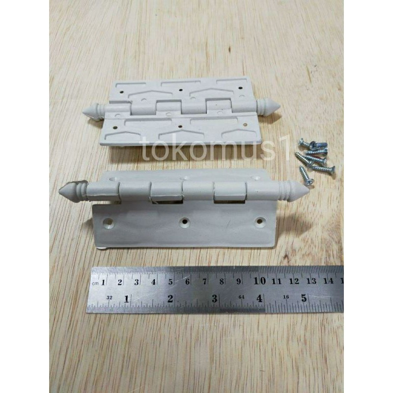 Engsel Pintu Kamar Mandi TEBAL ,size 5" ENGSEL PINTU PVC