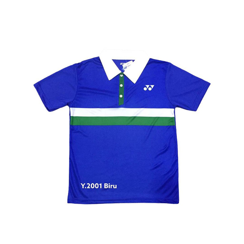 Baju BULUTANGKIS Badminton Yonex Y.2001 Biru