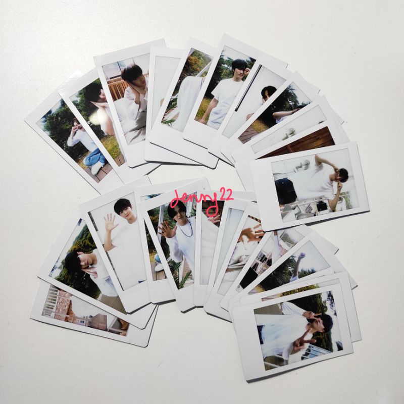 READY STOCK SHARING TREASURE X LIPSS 2021 SUMMER CAMP INSTAX FILM SET HARUTO JUNKYU ASAHI HYUNSUK MA